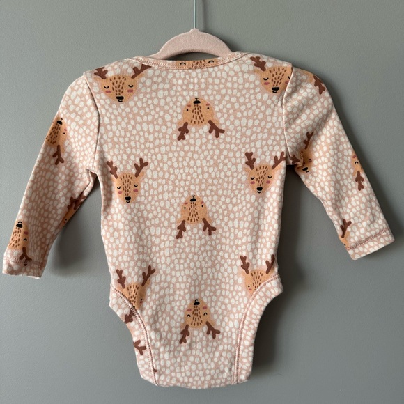 Old Navy Reindeer bodysuit - Picture 3 of 3